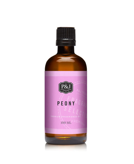 P&J Trading Fragrance Oil | Peony Oil 100ml - Candle Scents for Candle Making, Freshie Scents, Soap Making Supplies, Diffuser Oil Scents P&J Trading