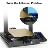 PEI Sheet 235x235mm, Ender 3 Bed Magnetic Flexible Heated Bed with Adhesive for Neptune 3 Pro/Neptune 4/Kobra/Creality Ender 3/Ender 3 V2/Ender 3 Pro/Ender 3 Neo/Ender 3 V2 Neo/Ender 3 S1 3D Printer Comgrow