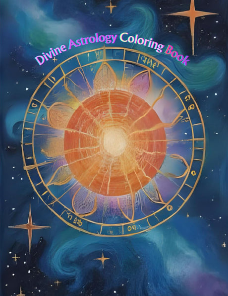 Divine Astrology Coloring Book WoodArtSupply
