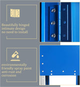 Greenvelly Metal Locker with 3 Doors, Tall Steel Storage Locker Cabinet for Employees, gym locker Storage Cabinets with lock and adjustable shelves for School, Home, Office, Garage (Black) Greenvelly