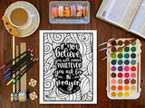 Bible Verse Coloring Book for Girls WoodArtSupply