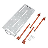 Portable Welding Table,Folding Steel Welding Workbench Table on Wheels,46 X 18in Tabletop,1000lbs Load Capacity,Adjustable Height ERAAND