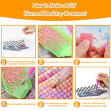 Cute Unicorn and Daisy Diamond Painting Desktop Ornament Kit, 5D DIY Acrylic Crystal Special Shaped Tabletop Kawaii Diamond Art Home Decor for Adult (ZS10) Generic