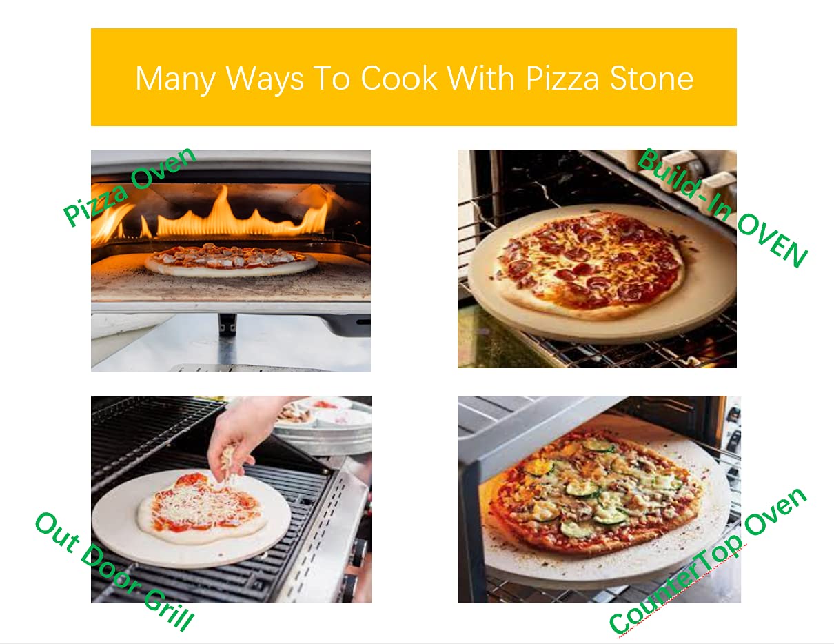 12 Inch Round Pizza Stone (12 inch Only) MIC