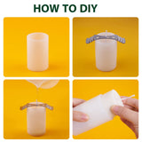 Candle Molds for Candles Making, 4PCS Cylinder and 2PCS Hexagon Silicone Mold for Making Candle, DIY Crafts HFYHWT