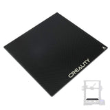 Creality Ender 3 Glass Bed Upgraded 3D Printer Platform Tempered Glass Plate Build Surface with Glass Clips, 235x235x4mm, for Ender 3 Pro/V2/S1/S1 Pro/V2 Neo, Ender 5 Pro,CR 20/pro Heated Bed Glass ENOMAKER