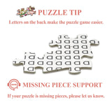 Tea Time Cabin Puzzle 1000 Piece for Adults, Book Cozytime Garden Jigsaw Puzzles, Dog Plant Puzzle BBOLDIN