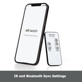 WillowyBe Portable Steam Sauna, Personal Home Spa Room With Bluetooth, Steamer, Sweat Tent, Foldable Sauna Chair, Personal Sauna For Home (Black) WILLOWYBE