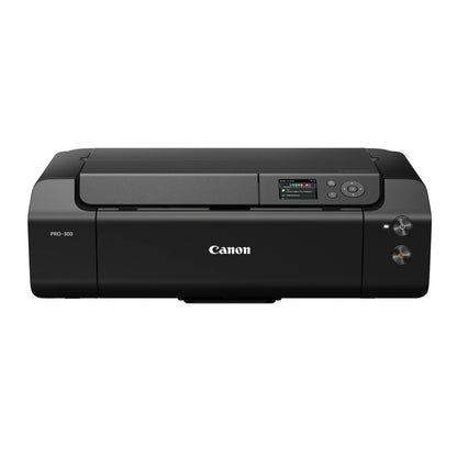 Canon imagePROGRAF PRO-300 Wireless Color Wide-Format Printer, Prints up to 13"X 19", 3.0" LCD Screen with Profession Print & Layout Software and Mobile Device Printing, Black, One Size