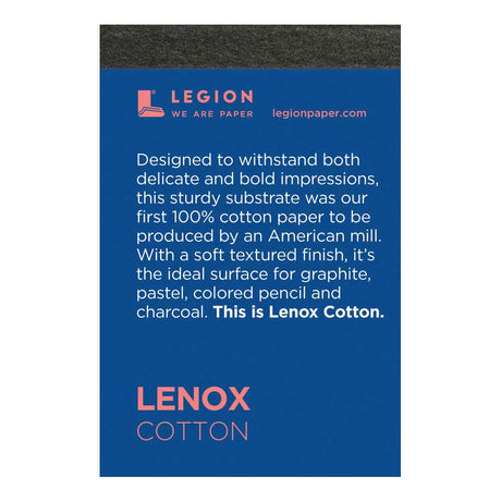 Legion Lenox Mini Artist Pad, 2.5 by 3.5 Inches, White Paper, 15 Sheets (L21-LEN250WH23) Yupo Paper