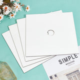 PLIGREAT 3 Pcs Sublimation Blank Graduation Cap Topper, Blank White Graduation Grad Cap Topper, Grad Cap Decorations Graduation Accessories, Printable with Inkjet or Printers PLIGREAT