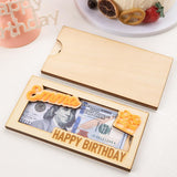 Personalized Wooden Birthday Money Envelope Custom Name Cash Envelope Money Wallet Happy Birthday Envelope Gift Card Holder Birthday Money Gift DIY Getname Necklace