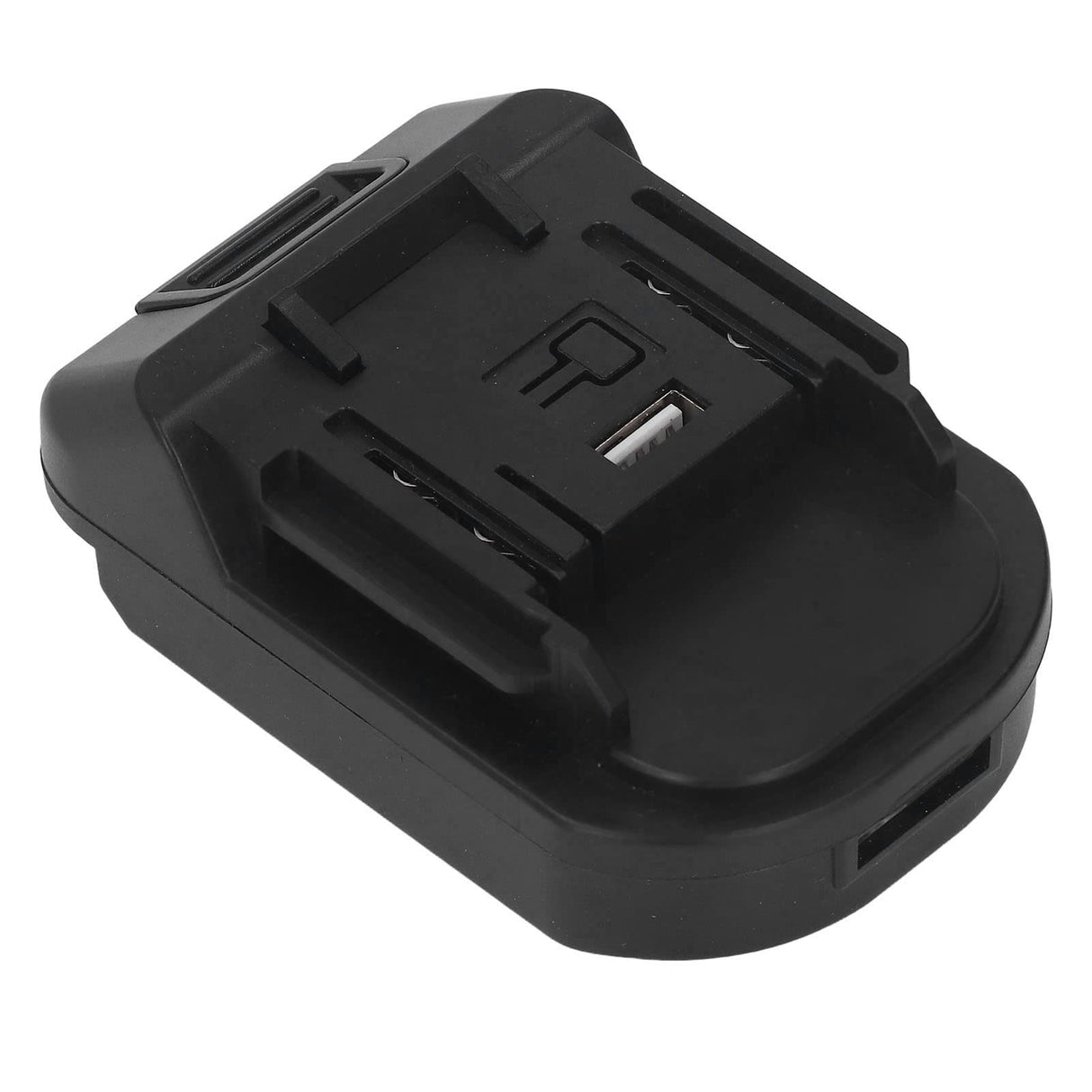 Battery Converter for Electric Tool ABS Material USB Interface 18V to 20V Woodworking Power Tool Adapter with Multiple Functions Low Power Consumption Fafeicy