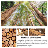 Lexza 3-Tier Rotating Bookshelf for Kids and Adults – Stylish Wood Storage Solution Lexza