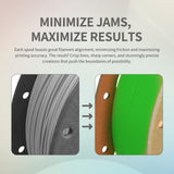 OVERTURE Easy PLA 1.75mm 3D Printer Filament, 1kg PLA Cardboard Spool (2.2lbs), Dimensional Accuracy +/- 0.02mm, Fit Most FDM Printer (Easy Natural) OVERTURE