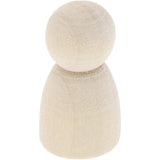 Bright Creations Wood Peg Dolls, Wooden Figures (1.1 Inch, 50-Pack) Bright Creations
