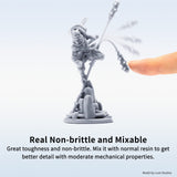 Chitu Systems Conjure Tough Resin 3D Printer Resin Non-Brittle and Durable,Highly Toughness Low Shrinkage 405nm UV-Curing Resin Standard Photopolymer Resin for DLP/LCD/mSLA 3D Printer (White, 1000g) chitu systems