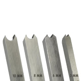 PSI Woodworking LCBEAD4 Lathe Woodturning 4pc Bead Cutting HSS Chisel Set PSI Woodworking