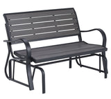 Lifetime 60276 Glider Bench, Harbor Gray Lifetime