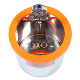 BACOENG 3 Gallon Vacuum Chamber Kit with 3.6 CFM 1 Stage Vacuum Pump HVAC BACOENG