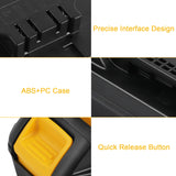 ZLWAWAOL MIL18DL Battery Adapter Converter for Milwaukee to Dewalt Battery, for Milwaukee M18 18V Lithium Battery Convert to Dewalt 20V Lithium Battery,for Dewalt 20V Cordless Tools ZLWAWAOL