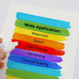 Watercolor Paper Water Color Paper 9x12 inches 140lb/300gsm 30 Sheets White Construction Paper Art Paper Drawing Paper Bulk Mixed Media Sketchbook for Drawing Water Colors Paint Adult Cotton Paper OALCQ