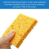 LDK Soldering Iron Kit Electric 60W 110V Adjustable Temperature Soldering Gun Welding Tools, 5pcs Soldering Iron Replacement Tips, Sponge and Solder Wire LDK