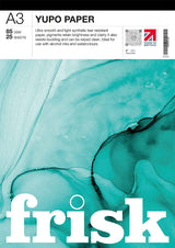 Frisk Yupo Paper Pad A3 85gsm, White Frisk