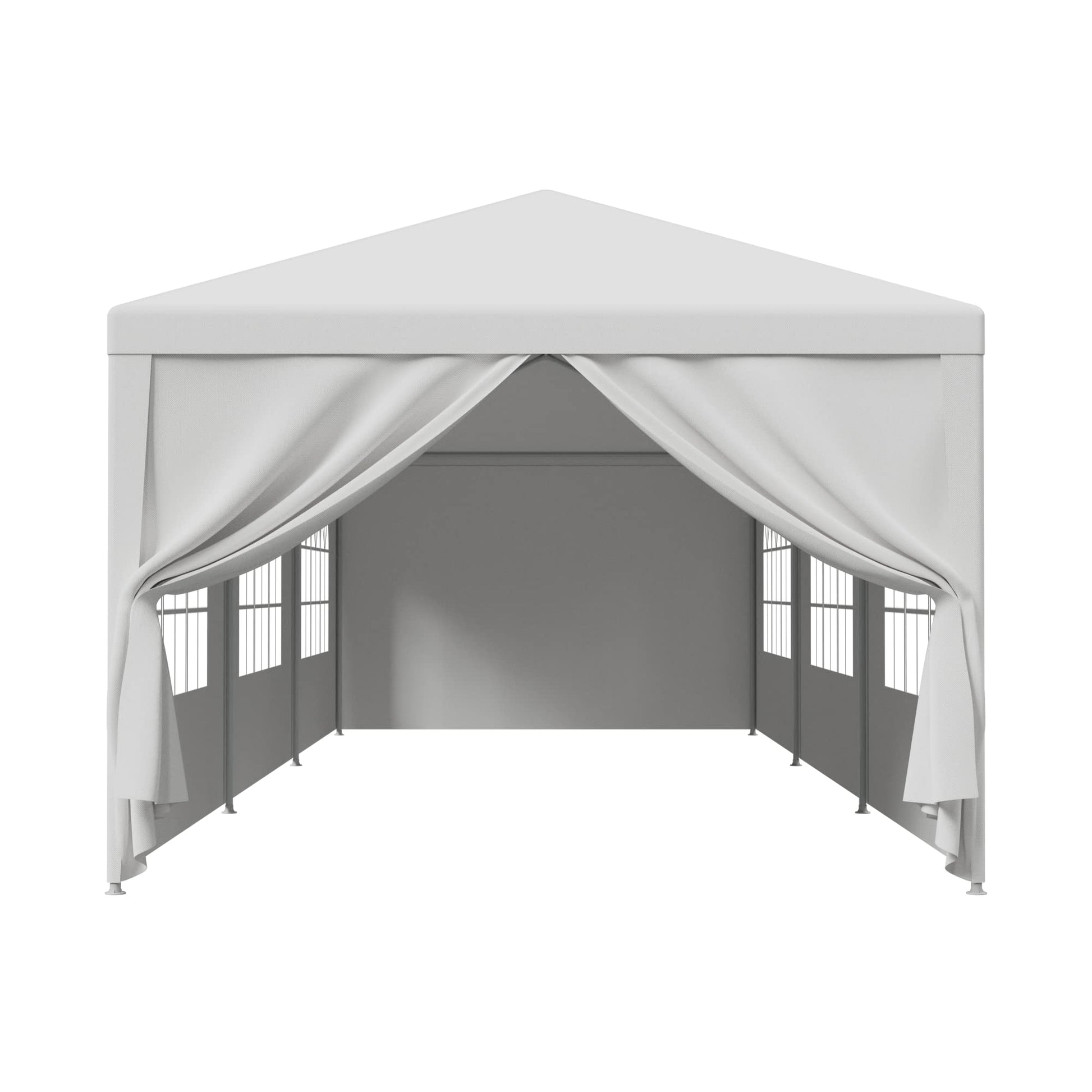 BBBuy 10'x30' Outdoor Party Wedding Tent Canopy Waterproof Camping Gazebo BBQ Shelter Pavilion Heavy Duty, 8 Removable Sidewalls (10x30) - WoodArtSupply