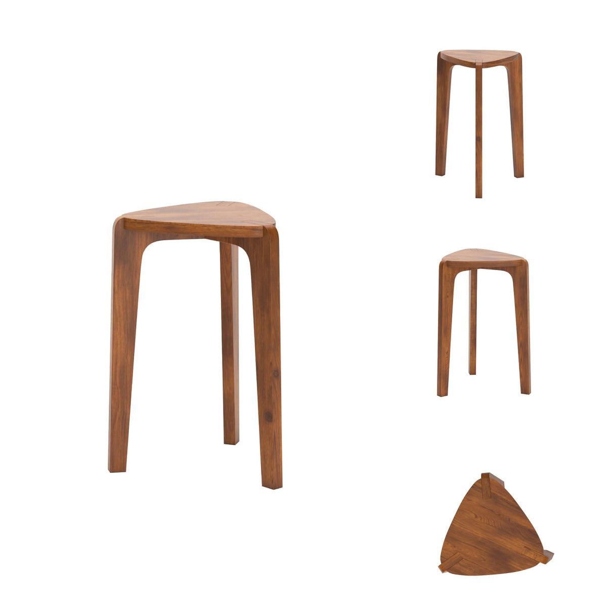 Signature Design by Ashley Brynnleigh Contemporary Nesting Accent Table, Set of 2, Light Brown Signature Design by Ashley