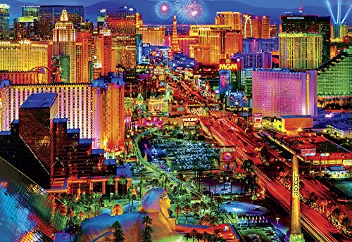 Buffalo Games - Viva Las Vegas - 2000 Piece Jigsaw Puzzle - WoodArtSupply