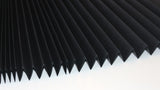 Changshade 6-Pack Blackout Pleated Paper Shades for Windows, Temporary and Portable Room Darkening Shades with 12 Clips for Travel, No Tools and Easy to Install, Cut to Any Size, Black PLT36BK72A Changshade