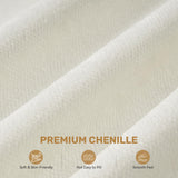 Daluvenix 107" Modern Boneless Couch with L - Shaped Chaise, Comfy Chenille Modular Sectional Sofa Daluvenix