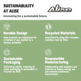 Alise Bathroom Glass Shelf with Stainless Steel Railing, Brushed Nickel Small Tempered Glass Floating Wall Shelf Over The Toilet, 16 inch Alise