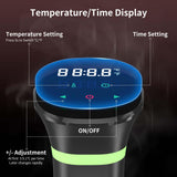 Sous Vide Cooker Kit, Includes One 1000W Immersion Circulators and 11.65QT Sous Vide Container with Lid and Built-in Rack, with Temperature and Time Digital Display Control Vpcok Direct