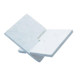 Bloomingville Decorative Marble Book Holder, White Bloomingville