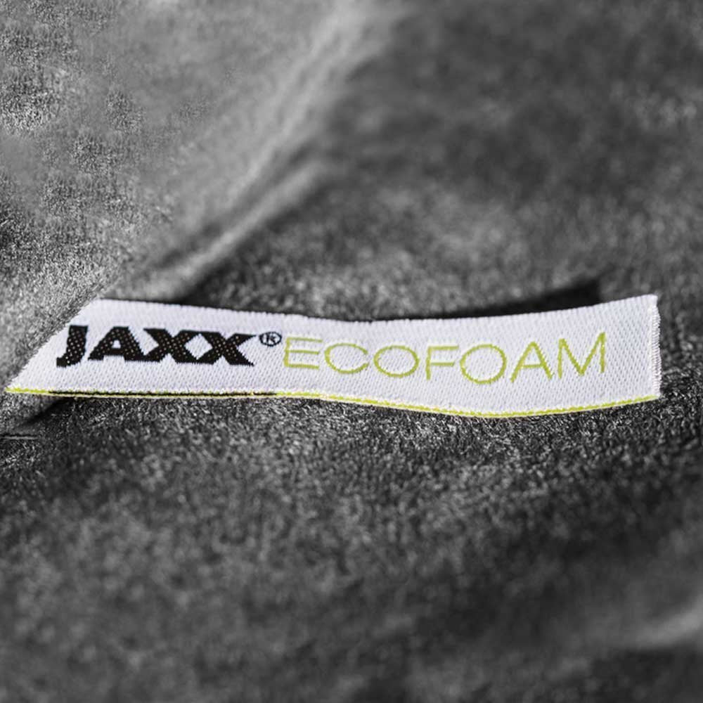 Jaxx 6 Foot Cocoon - 2-in-1 Convertible Bean Bag Bed & Large Bean Bag Chair for Adults, Charcoal Jaxx