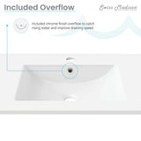 60" Vanity Top Bathroom Sink Swiss Madison