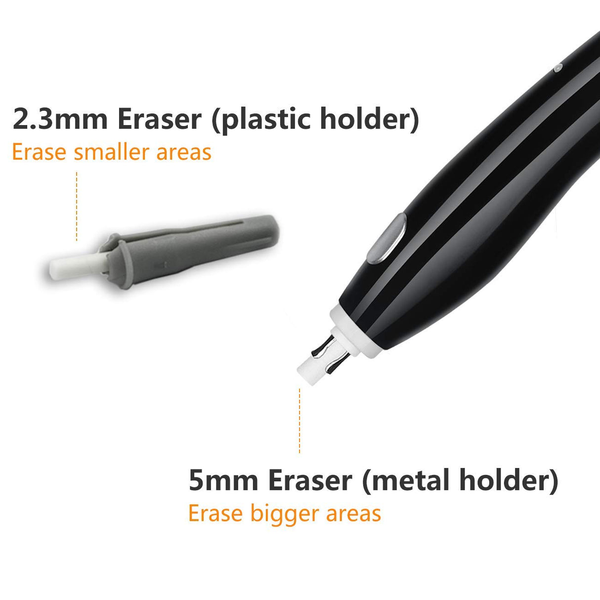 Electric Eraser for Artists, AFMAT Rechargeable Electric Eraser Kit,140 Refills for Drafting, Electric Pencil Eraser - Battery Operated for Drawing Pencils, Crafts, Arts AFMAT