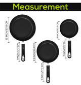 Utopia Kitchen Non-Stick Frying Pan Set with Induction Bottom, 3-Piece Nonstick Cookware Set Including 8, 9.5, and 11 Inch Frying Pans Nonstick with Bakelite Handle, PFOA Free, Dishwasher Safe, Grey Utopia Kitchen