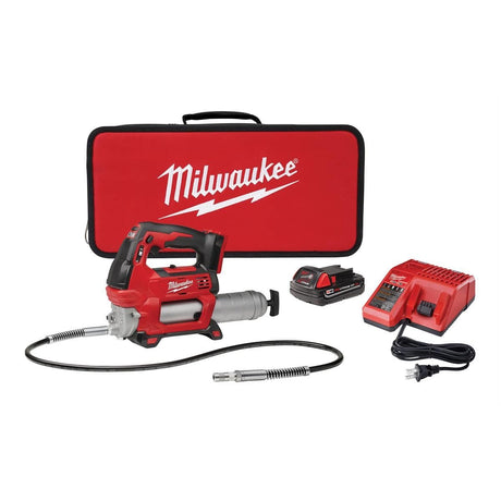 M18 Cordless 2-Speed Grease Gun Kit - No. 2646-21CT Milwaukee