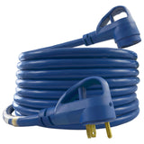Conntek 14361, 30 Amp RV Extension Cord, Blue (25-Feet) Conntek