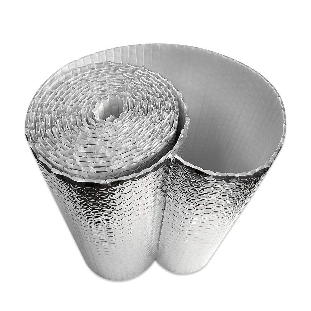 US Energy Products 400sqft (48" x 100') Double Bubble Reflective Foil Insulation Thermal Barrier R8 Vapor Barrier Residential Commercial US Energy Products