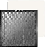 Longer Honeycomb Working Table, 15.7"x 15.7"x 0.86" Honeycomb Working Bed for CO2 or Diode Laser Engraver Cutting Machine, Fast Heat Dissipation with Aluminum Plate for Table-Protecting Longer