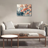 HULDFRDA Paint by Numbers Kit for Adults Beginner, Koi Fish by Painting by Numbers, Koi with Flower Paint by Number Kits, DIY Oil Number Painting for Adults Wall Decor, 16 x20 Inch HULDFRDA