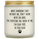 Dog Memorial Gifts for Loss of Dog, Pet Loss Gifts, Sympathy Candle for Cats Doggie Passing Away, Bereavement Remembrance Grief Condolence Present for Pet Lovers Friends Families in Memory of Doggie PARDIEUR