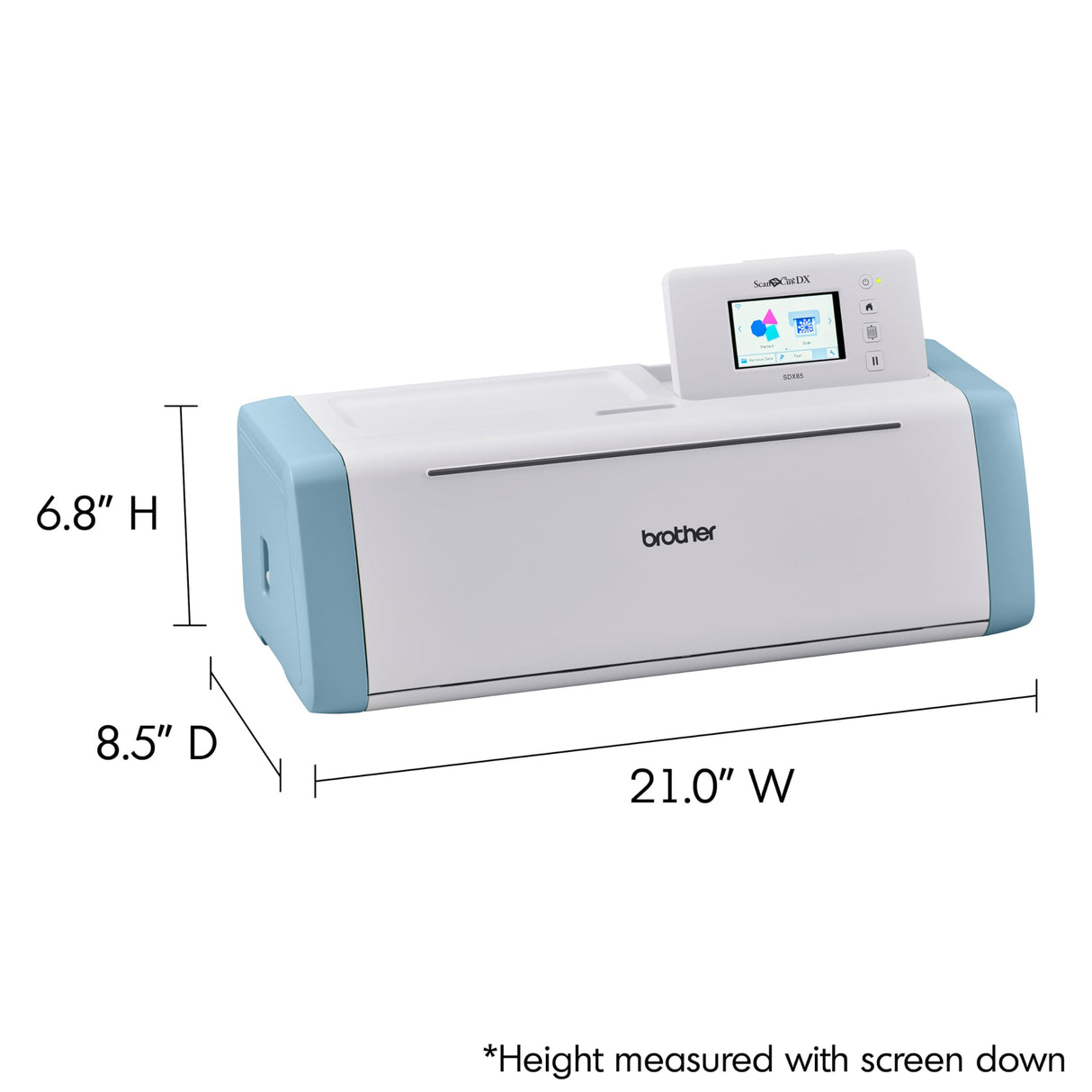 Brother ScanNCut SDX85S Electronic DIY Cutting Machine with Scanner, Make Vinyl Wall Art, Appliques, Homemade Cards and More with 251 Included Patterns Brother