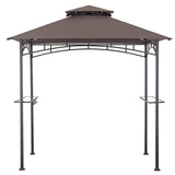 MASTERCANOPY Grill Gazebo Replacement Canopy for Model L-GG001PST-F (Brown) MASTERCANOPY