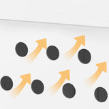 Yaheetech Cat Litter Box Enclosure, Litter Box Furniture Hidden with Towel Bar, Wooden Cat Washroom, Dog Proof Cat Litter Box Cabinet, Indoor Cat House, Side End Table, White Yaheetech