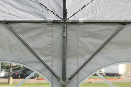 DELTA 40'x20' PE Marquee Party Tent, Tents for Parties, Large Wedding Tent, Carpas para Fiestas,Heavy Duty Canopy, Outdoor Event with Waterproof Top + 5 Storage Bags DELTA